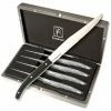 Fortessa Set Of 4 Provencal Black Handle Steak Knives Home Flatware & Cutlery