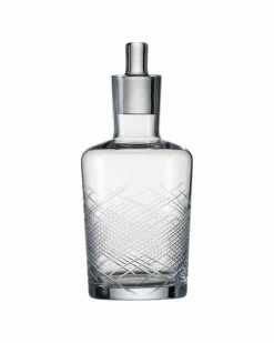 Fortessa Zwiesel Glas Handmade 1872 CS Hommage Comete Whiskey Carafe Home Bar Carts & Accessories