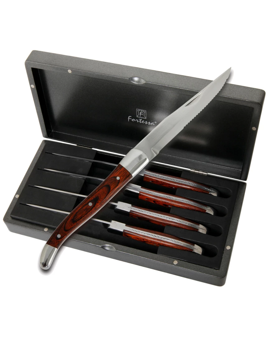Fortessa Provencal Set Of 4 Steak Knives Home Flatware & Cutlery 3 Fortessa Provencal Set Of 4 Steak Knives Home Flatware & Cutlery