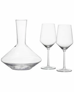 Zwiesel Glas Fortessa Pure Red Wine Decanter Set Home Drinkware