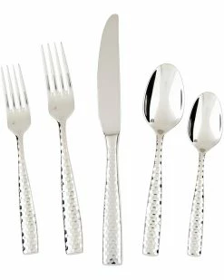 Fortessa Lucca Faceted 20pc Flatware Set Home Flatware & Cutlery