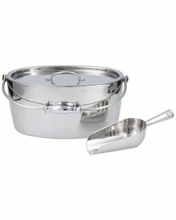 Fortessa Crafthouse Oval Ice Bucket Home Bar Carts & Accessories