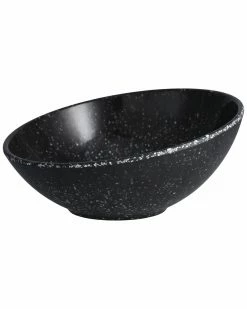 Fortessa DVM Camp Charcoal Tilt Bowl Home Dinnerware
