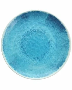 Fortessa DVM Flora Blue Dinner Plate Home Dinnerware