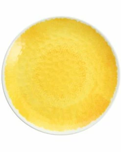 Fortessa DVM Flora Yellow Dinner Plate Home Dinnerware