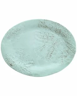 Fortessa DVM Sanibel Mint Green Oval Platter Home Dinnerware